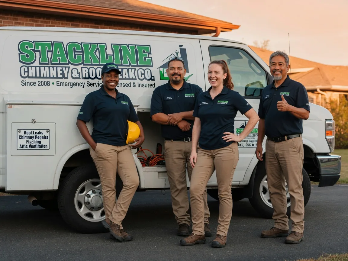 Chimney flashing repair company in Germansville, PA